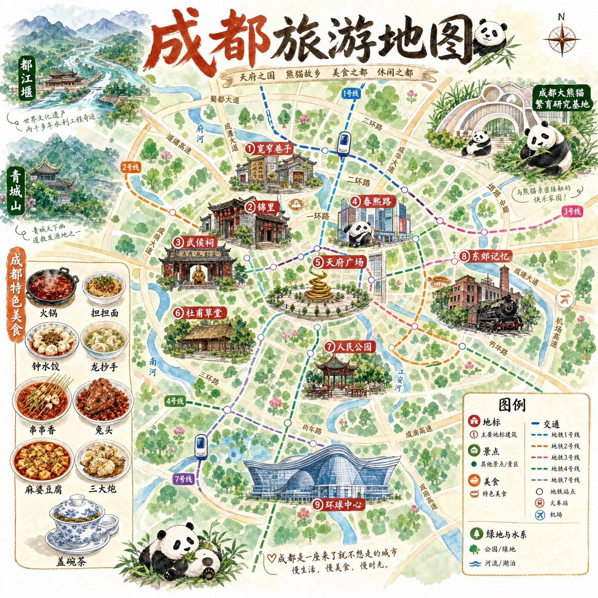 旅游地图